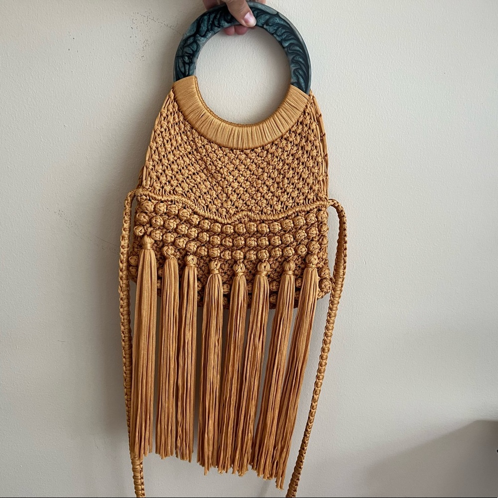 Cleobella Monaco Crossbody Bag in Yellow